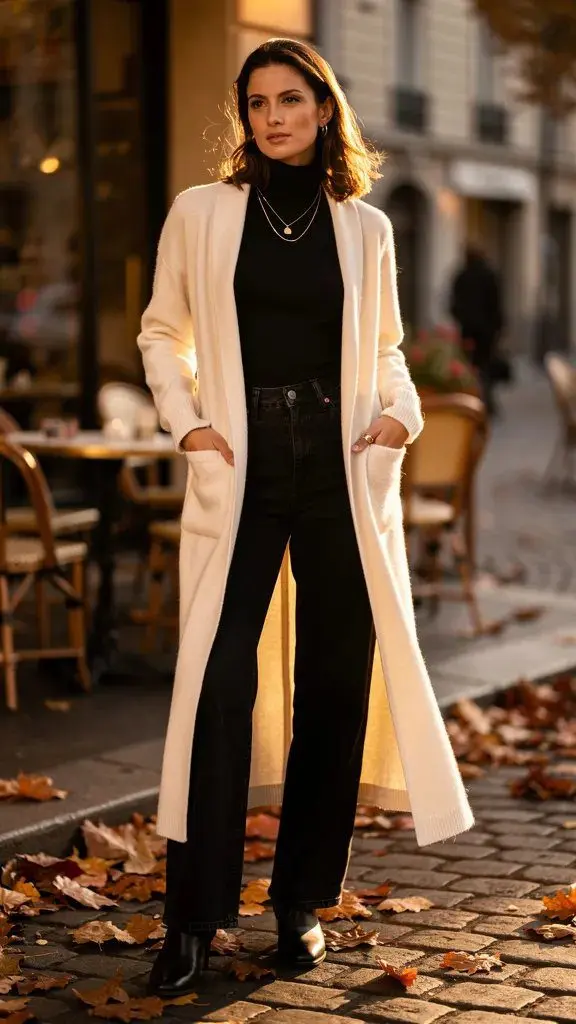 12. The Long Cardigan Comfort