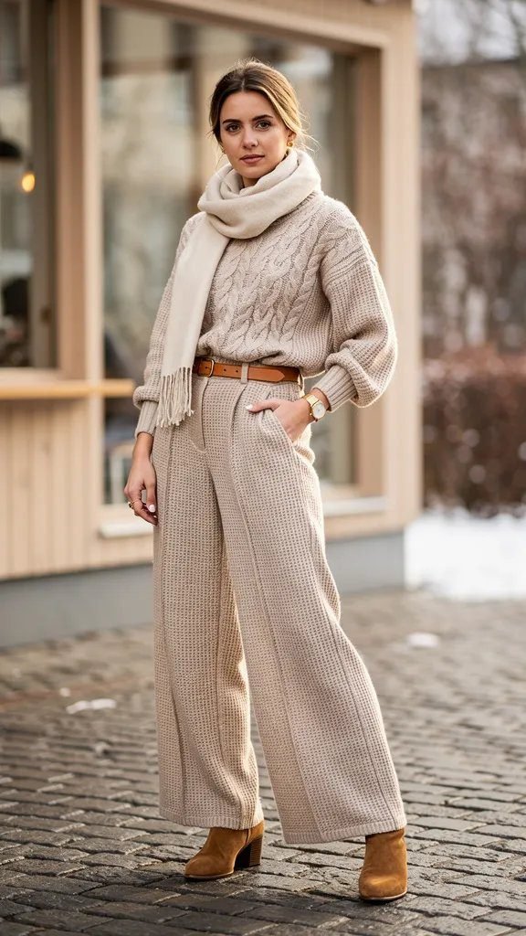11. The Oatmeal Knit Everything Aesthetic