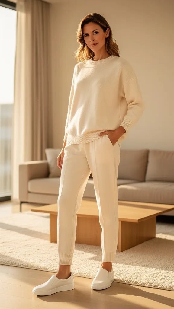 8. The Luxe Loungewear Set That Looks Intentional