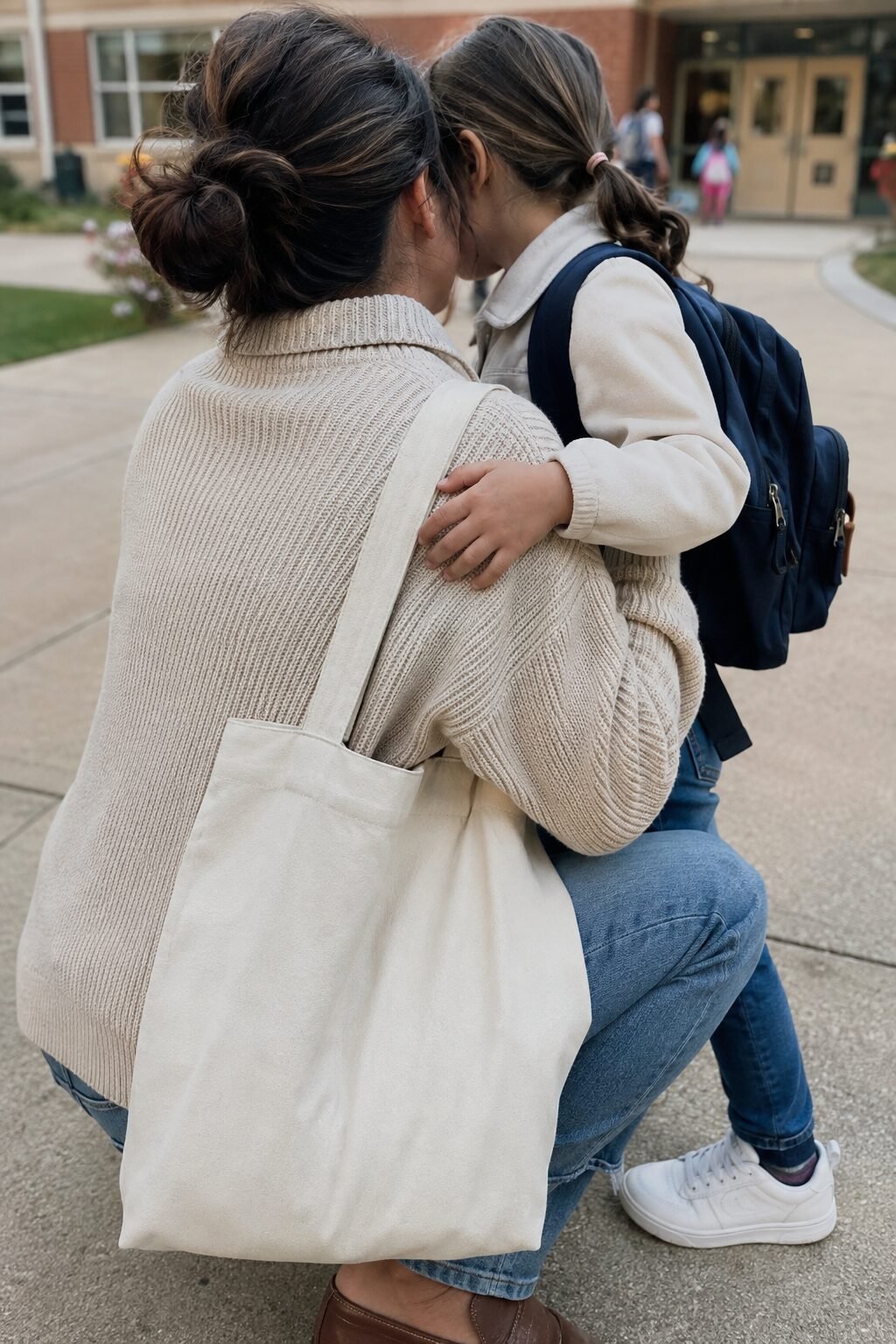 Why Every First-Day Outfit Has to Survive a Crouch, a Hug, and a Backpack Strap