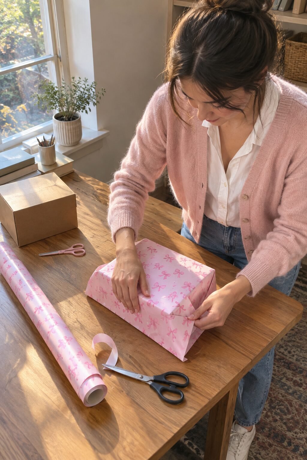 white elephant gift exchange rules: a mystery gift wrapped in opaque paper with no clues to what's inside