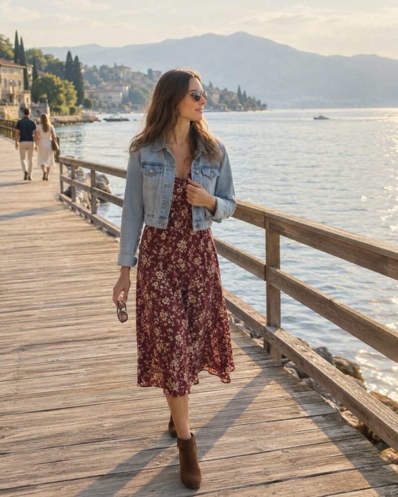 Floral Midi, Made for Fall
