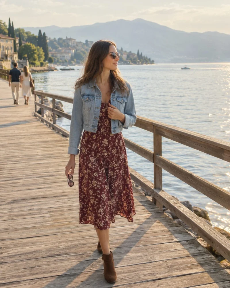 Floral Midi, Made for Fall