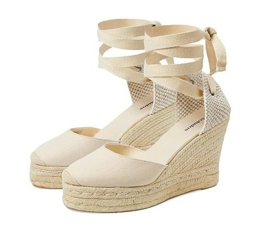 Platform Wedge Espadrille - La Concha Ivory
