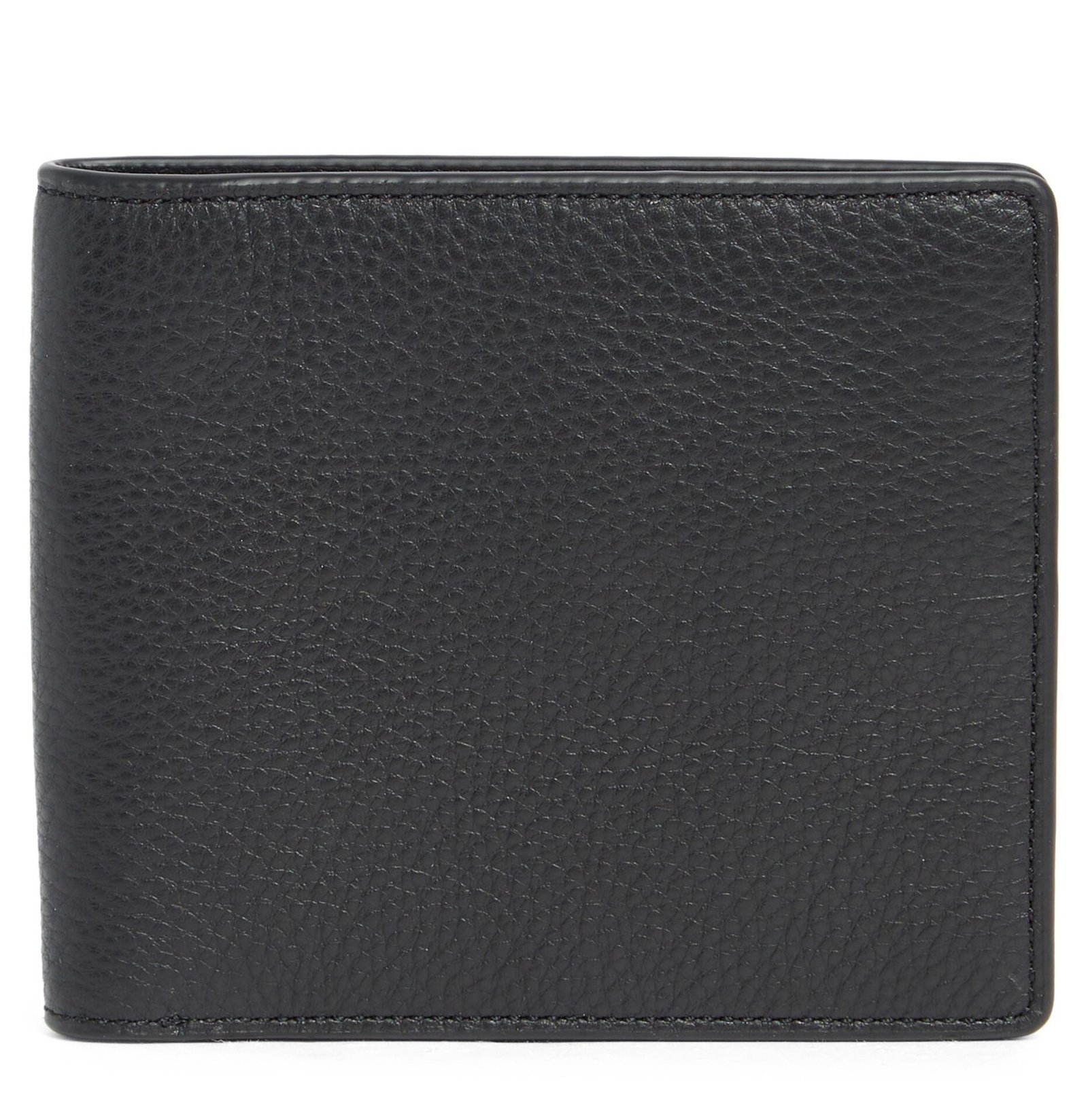 Slim Pebble Leather Bifold Wallet (Men)