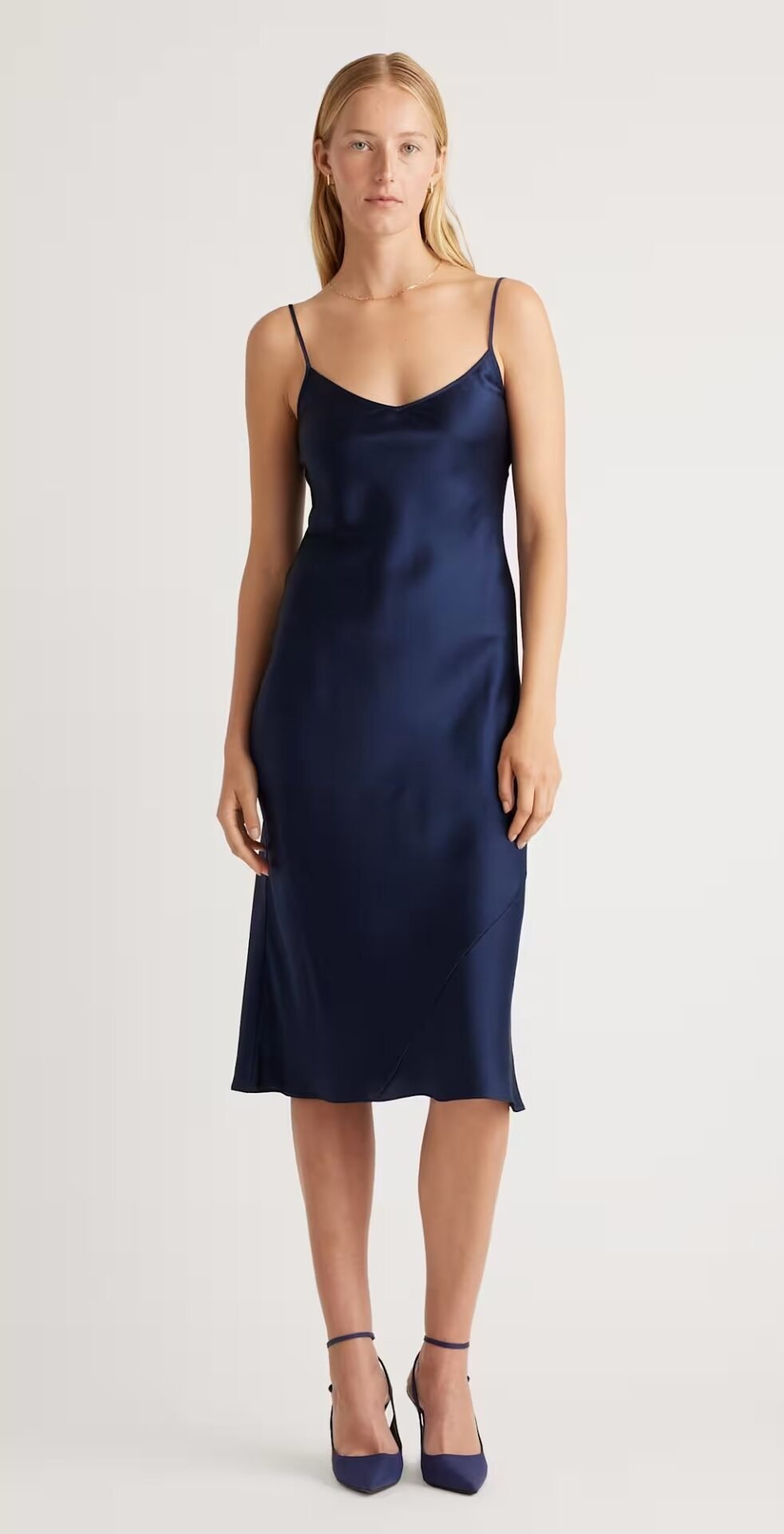 100% Washable Silk Slip Dress