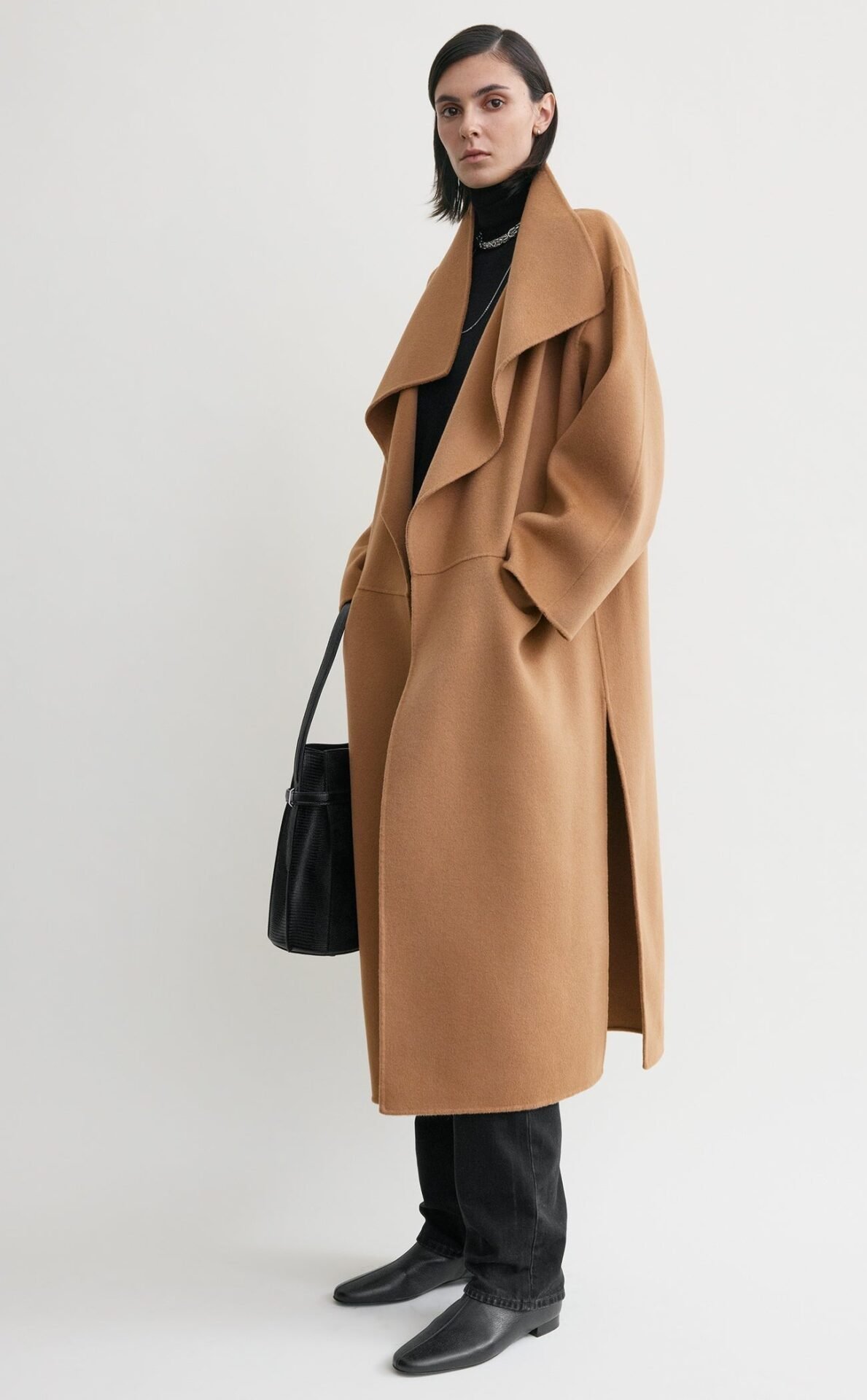 Signature Doublé Coat (Camel)