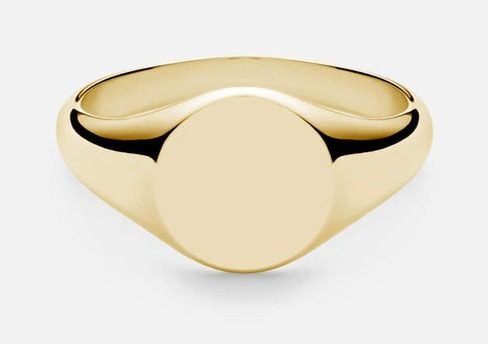 Miansai Signet Ring in 14k Gold