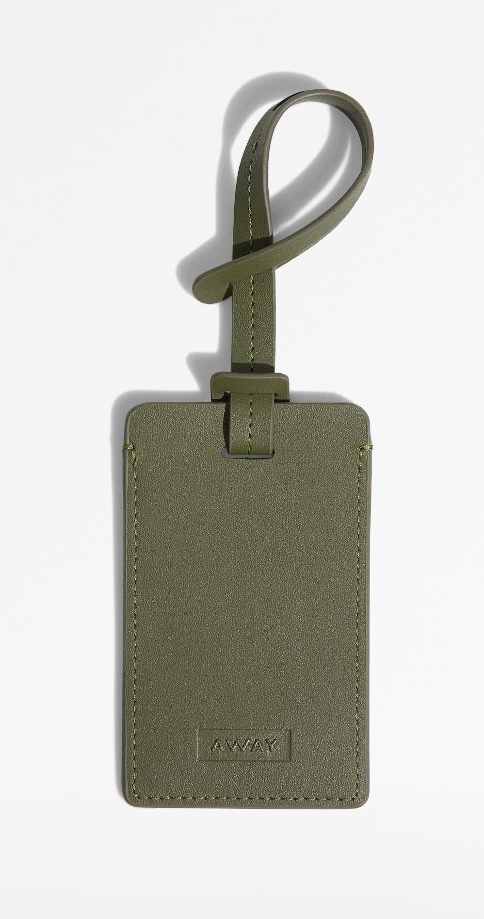 The Luggage Tag in Olive Green