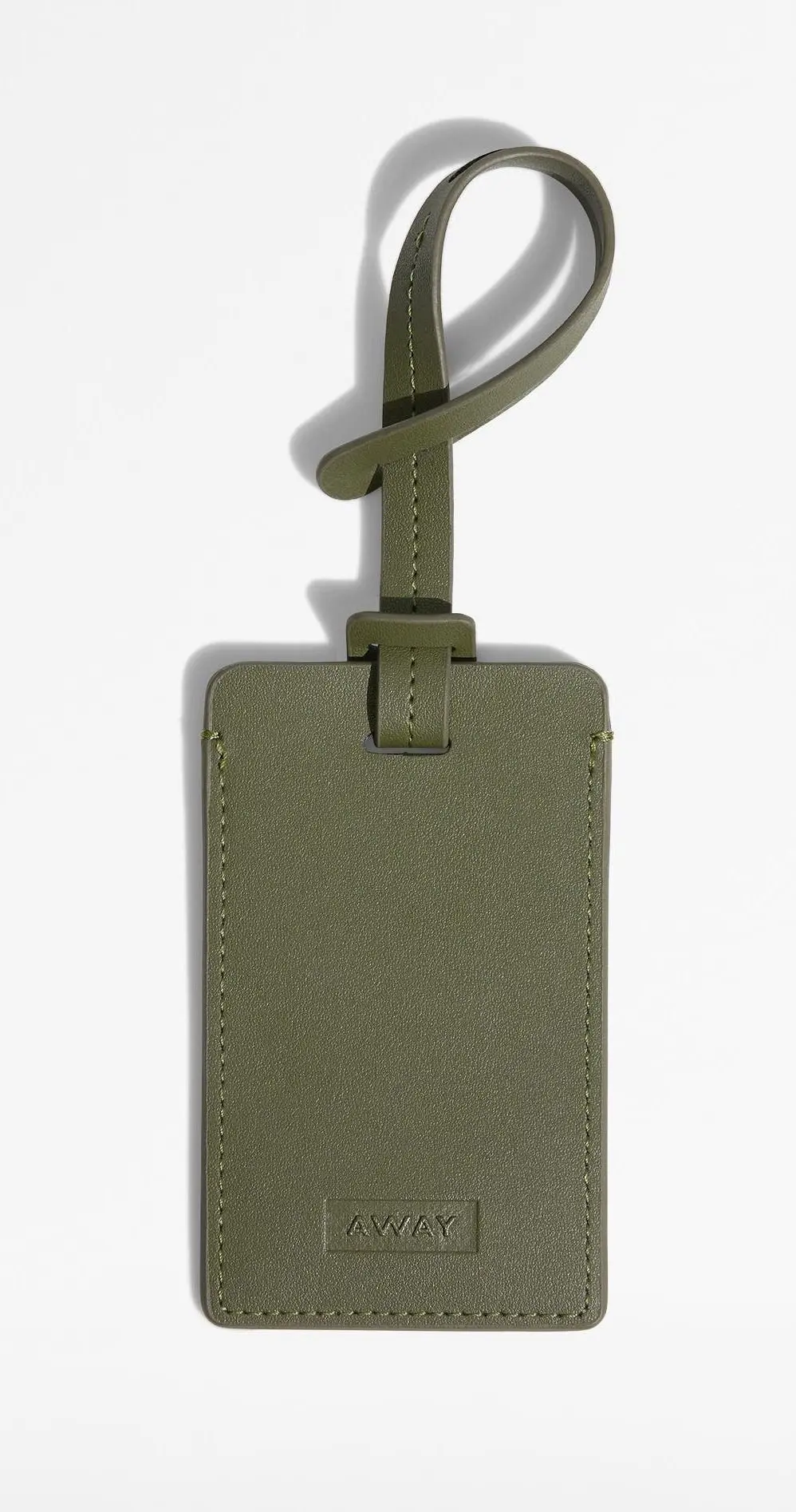 The Luggage Tag in Olive Green