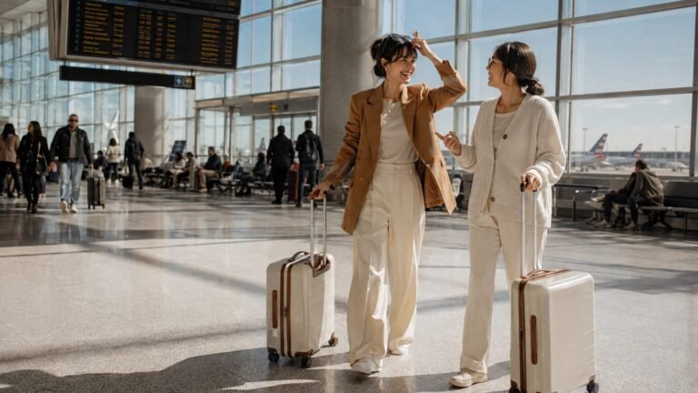 10 Elegant Airport Outfits That Look Effortless, Not Rumpled