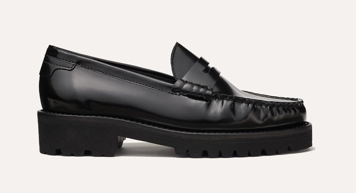 The Louisa Loafer - Black Calf