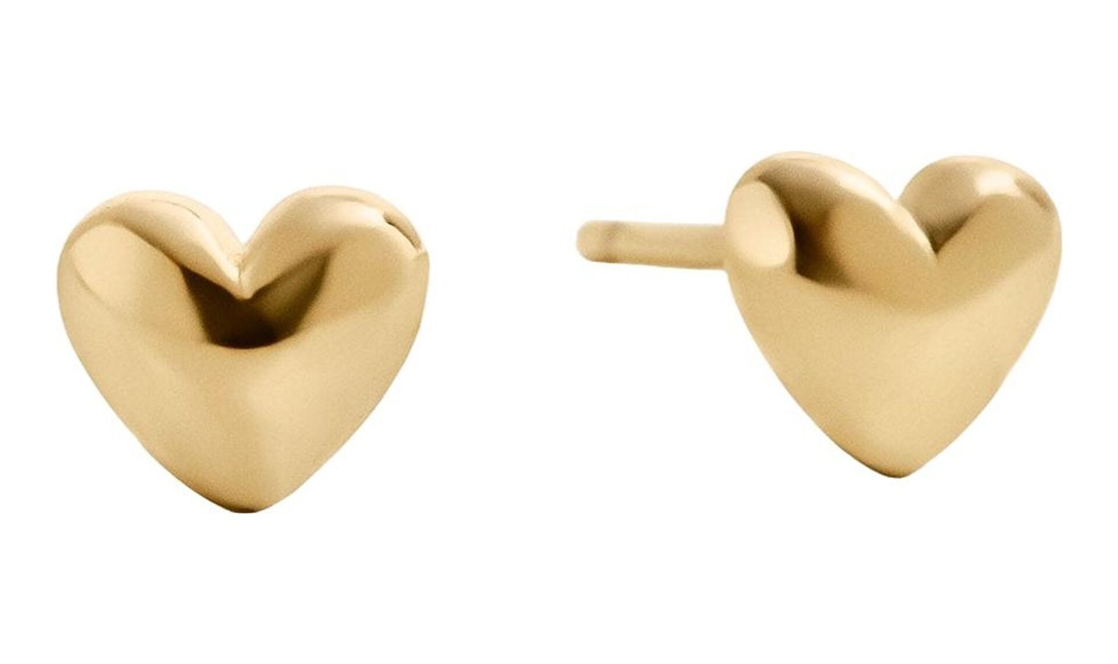 Adrianna 18K Gold Earrings (Heart)