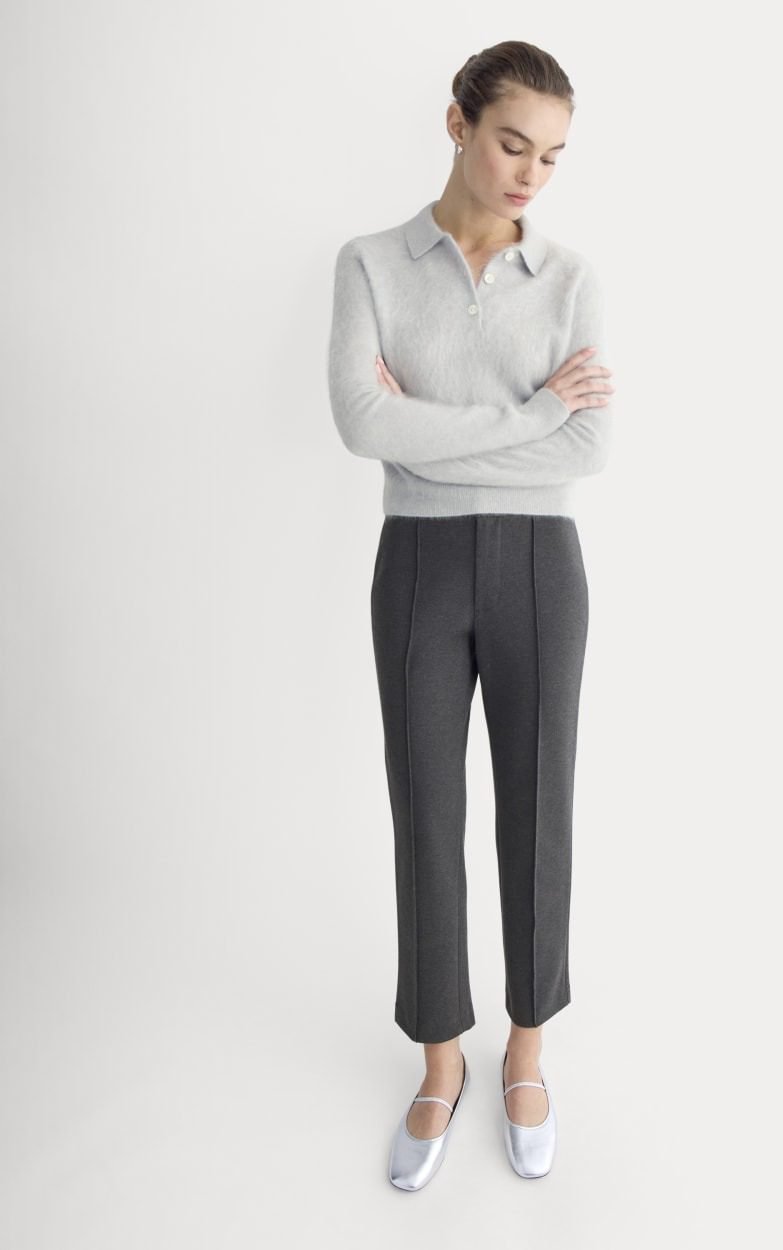 Slim Trouser in Ponte