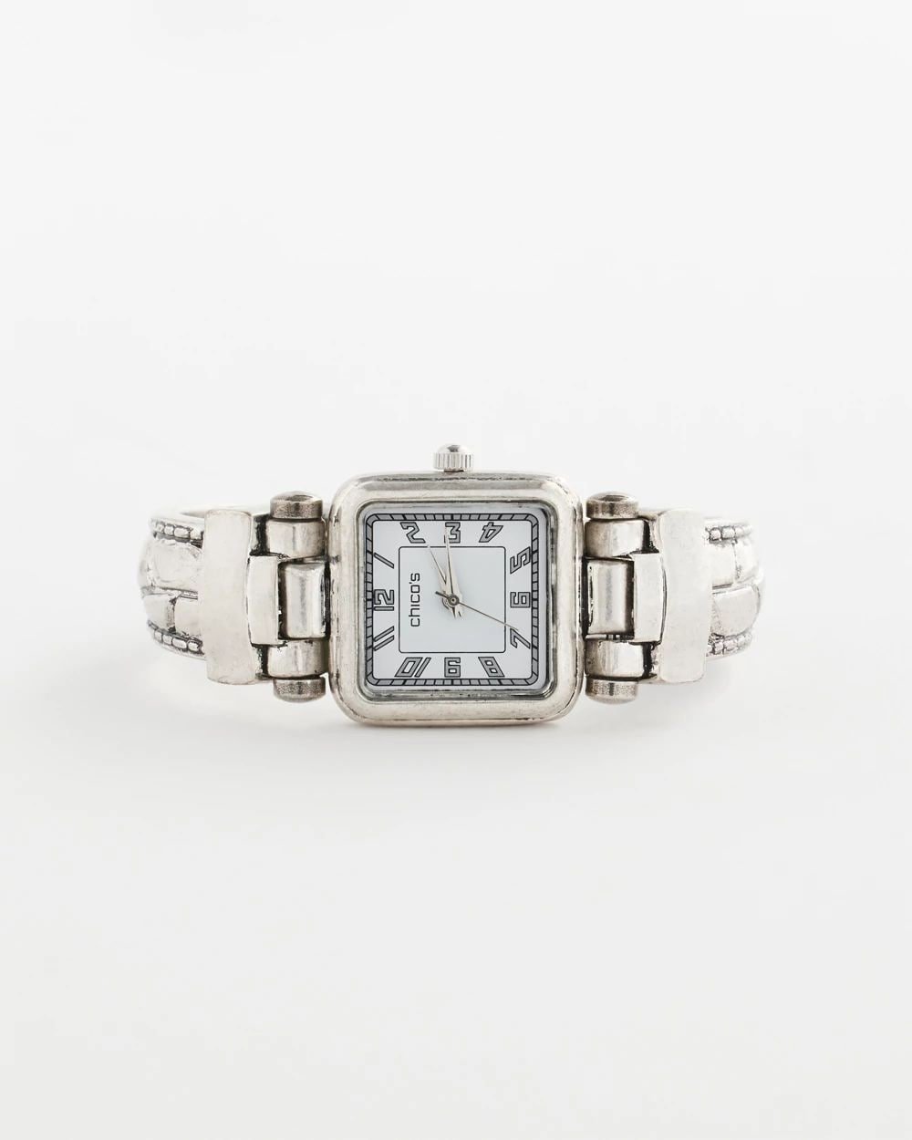 Vintage Silver Cuff Watch