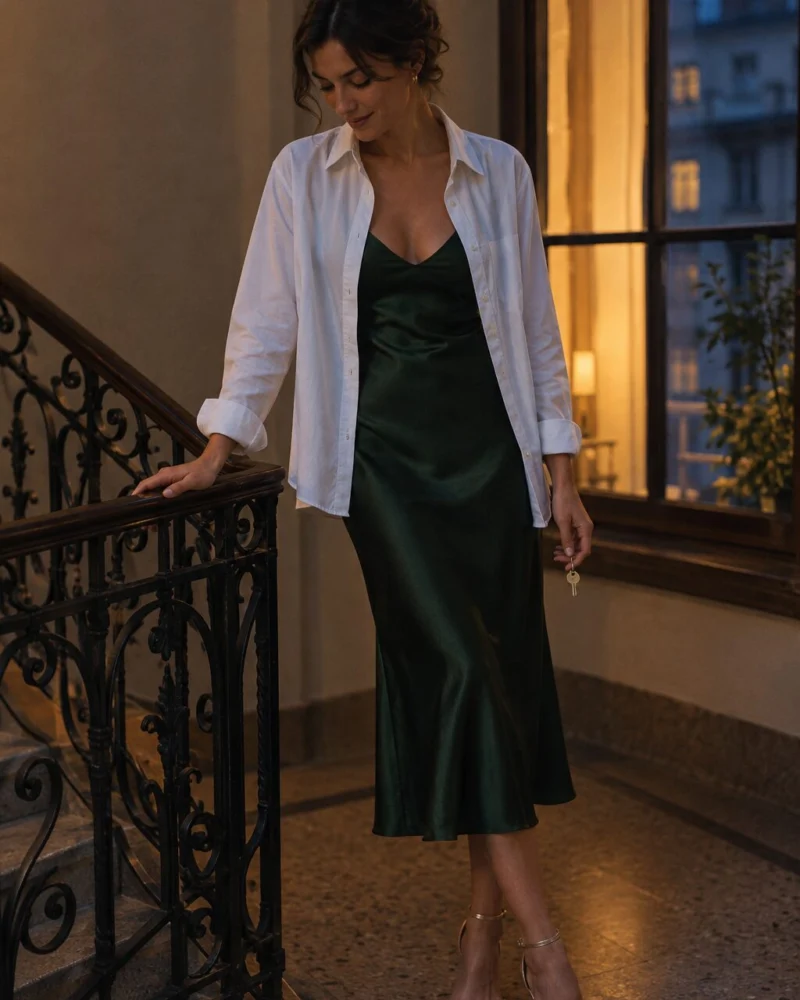 The Shirt Over Silk Trick