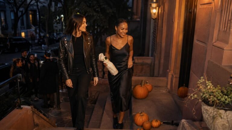 12 Elegant All-Black Halloween Outfits That Look Expensive