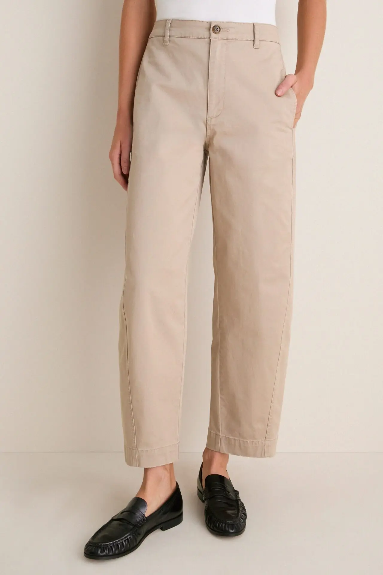 Chino Barrel Leg Chatham Pants