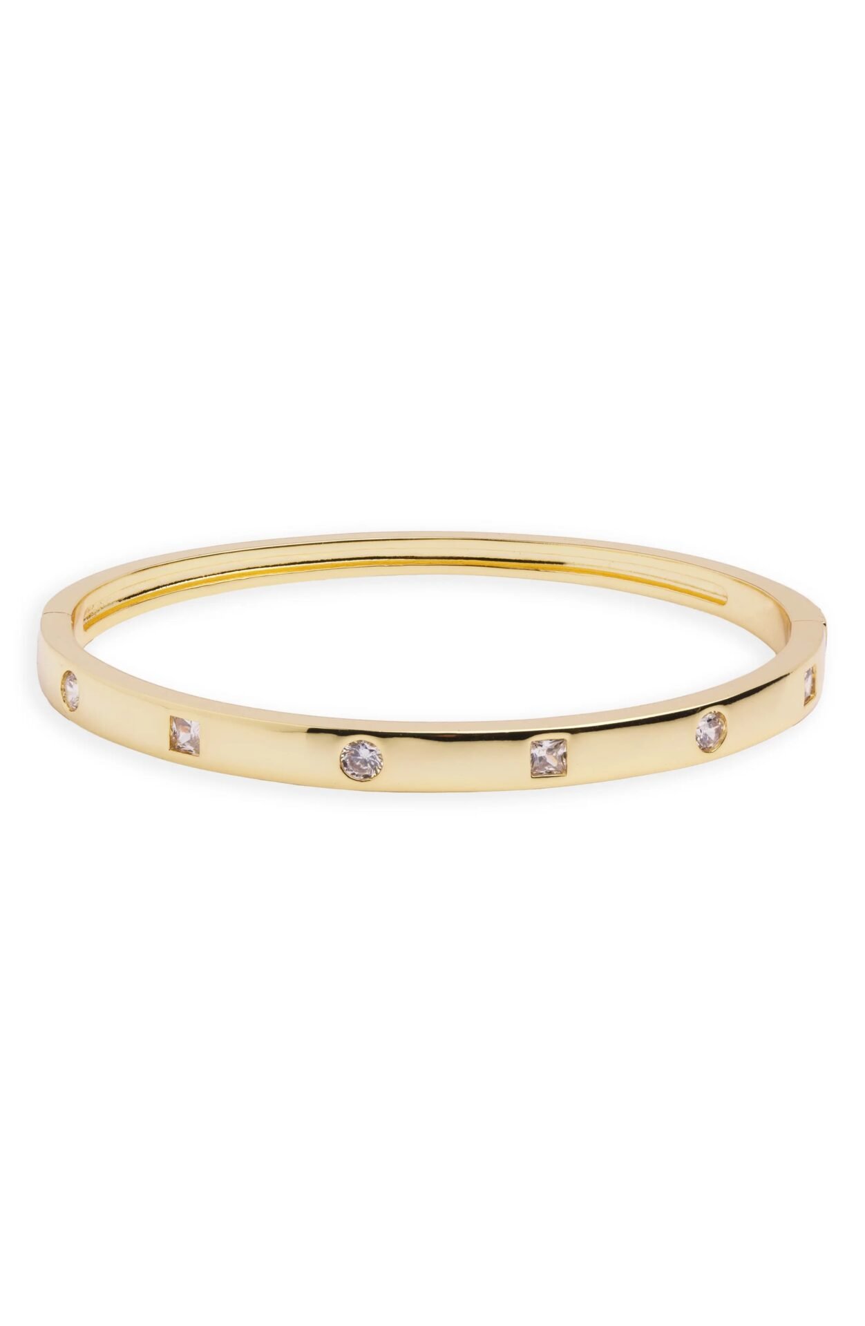 Crystal Hingle Bangle