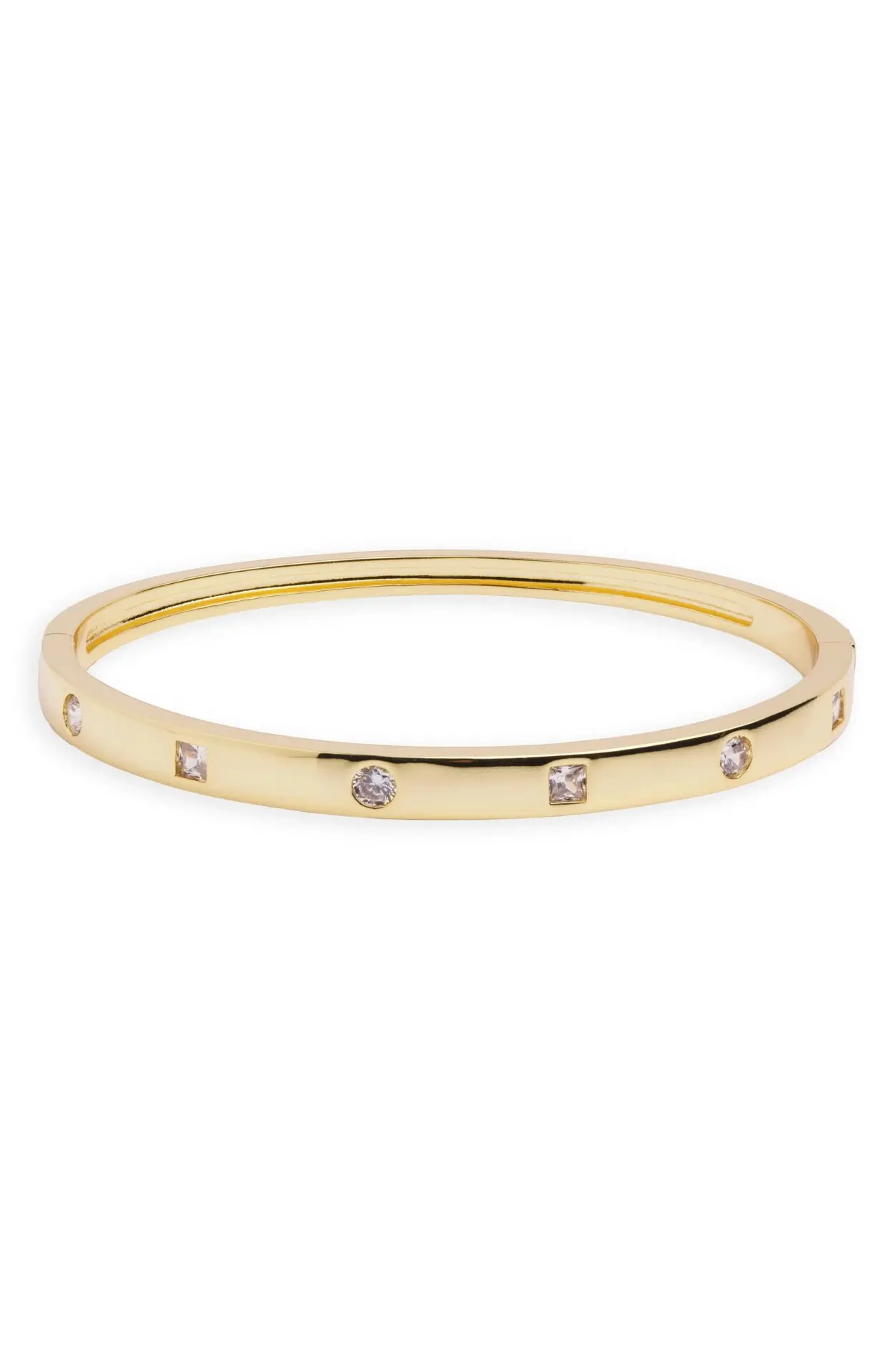 Crystal Hingle Bangle
