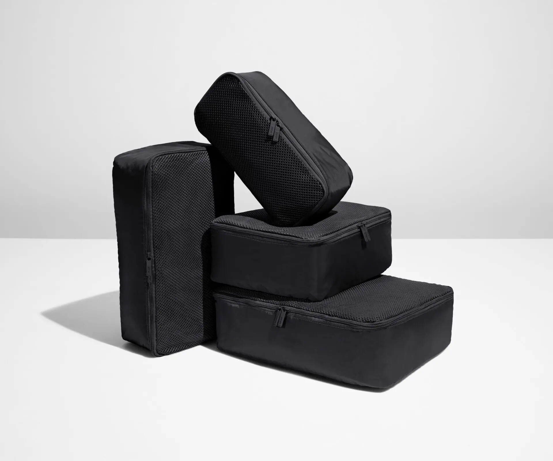 Insider Packing Cubes (Set of 4) in Jet Black