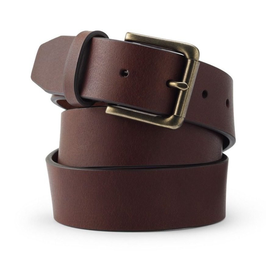 Men's Rugged Leather Belt (Brown)