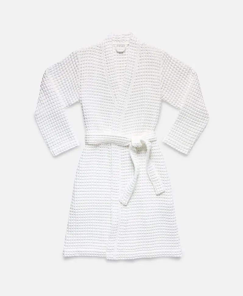 Dreamweave Waffle Robe (White)