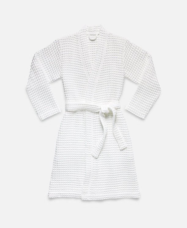 Dreamweave Waffle Robe (White)