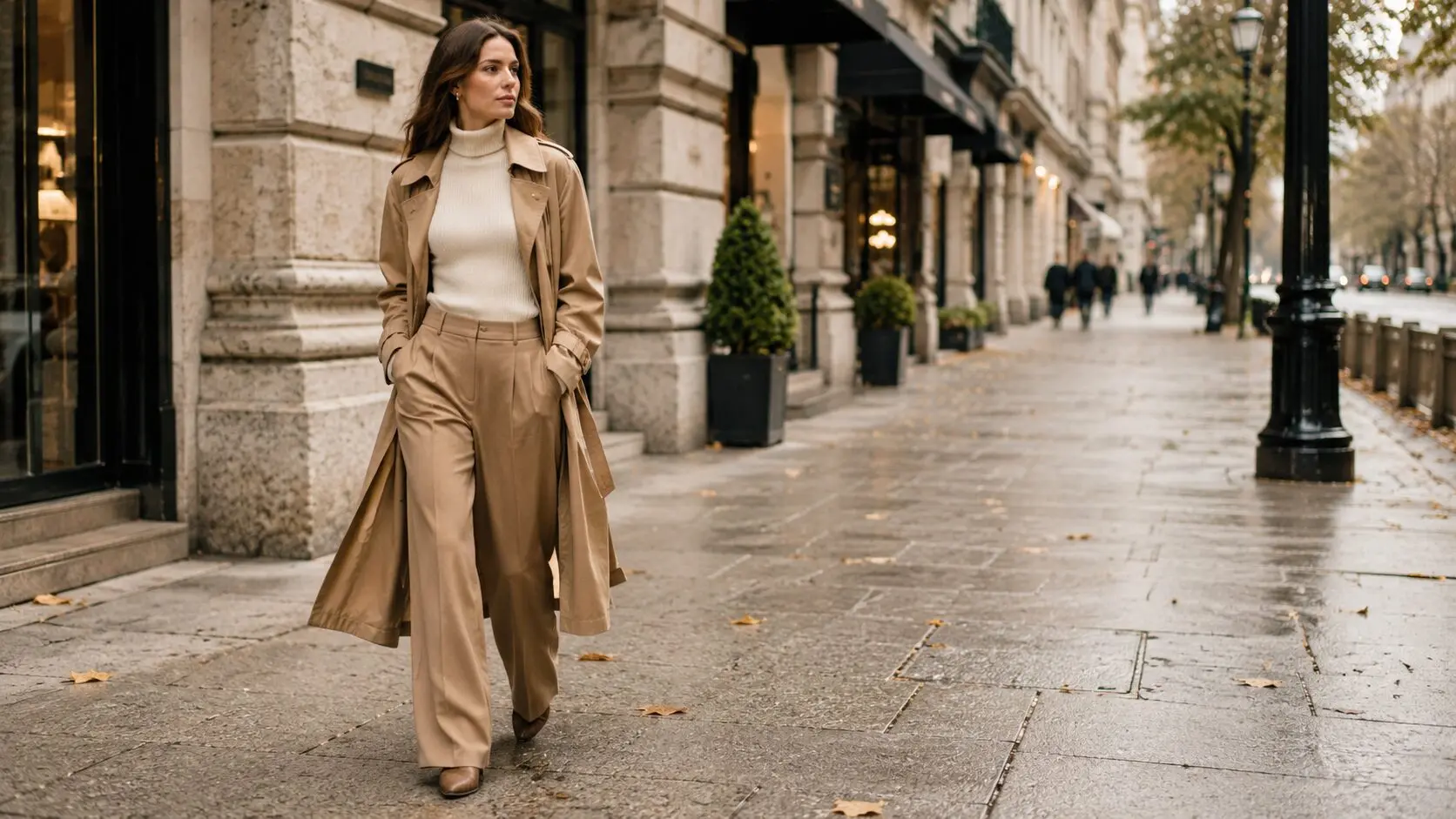23 Carolyn Bessette Trouser Outfits That Make Tailoring Look Effortless
