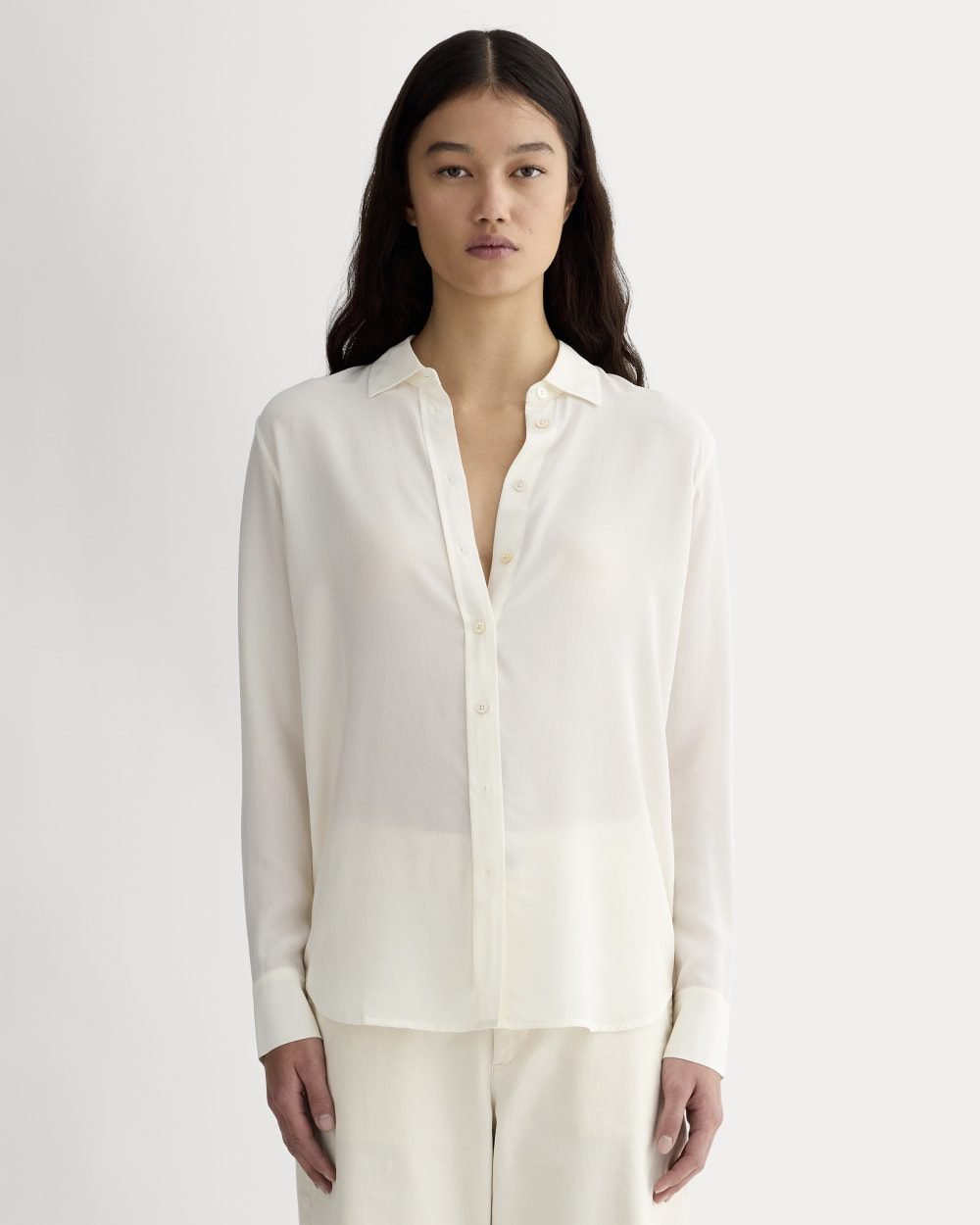 The Must-Have Shirt in Washable Silk