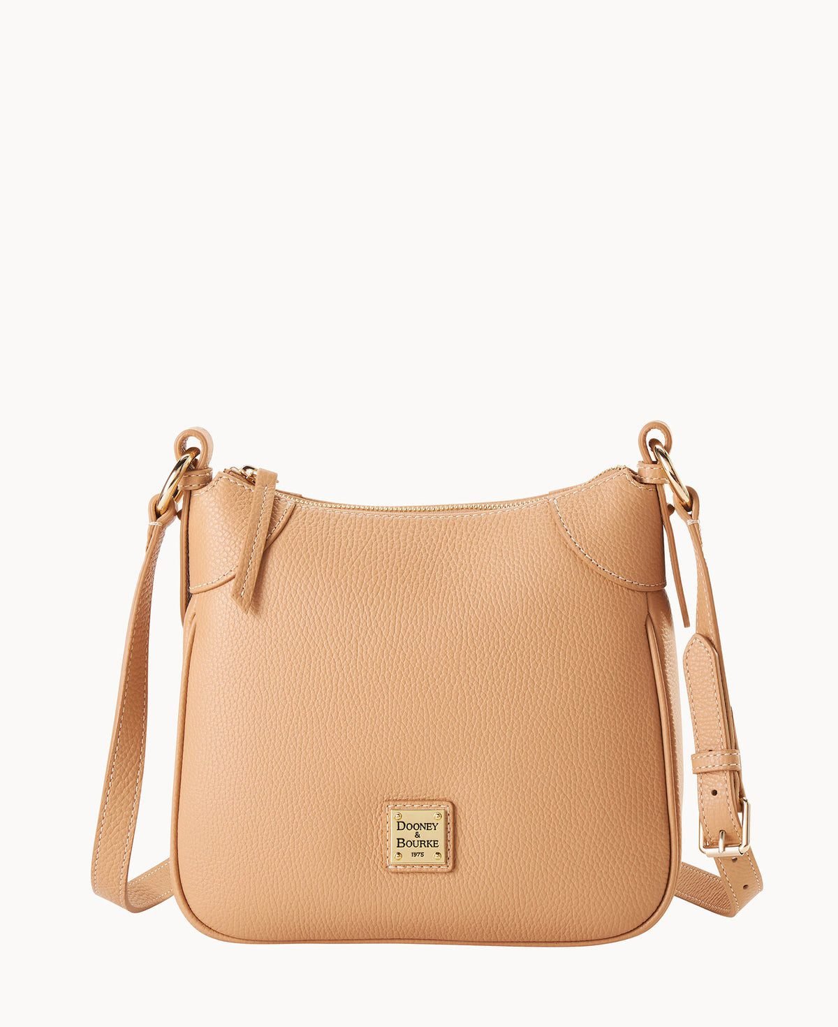 Lucca Leather Crossbody Bag (Desert)