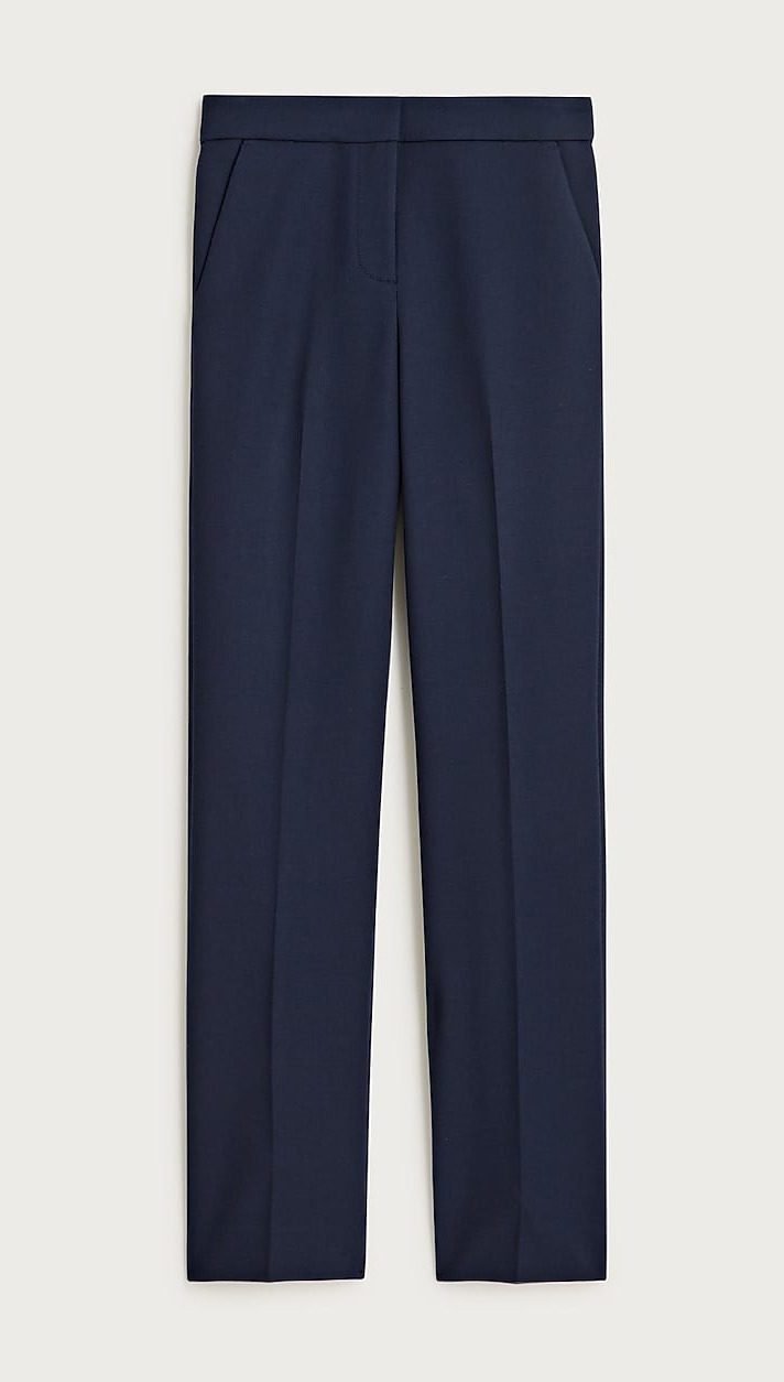 Kate Straight-Leg Pant in Four-Season Stretch (Navy)