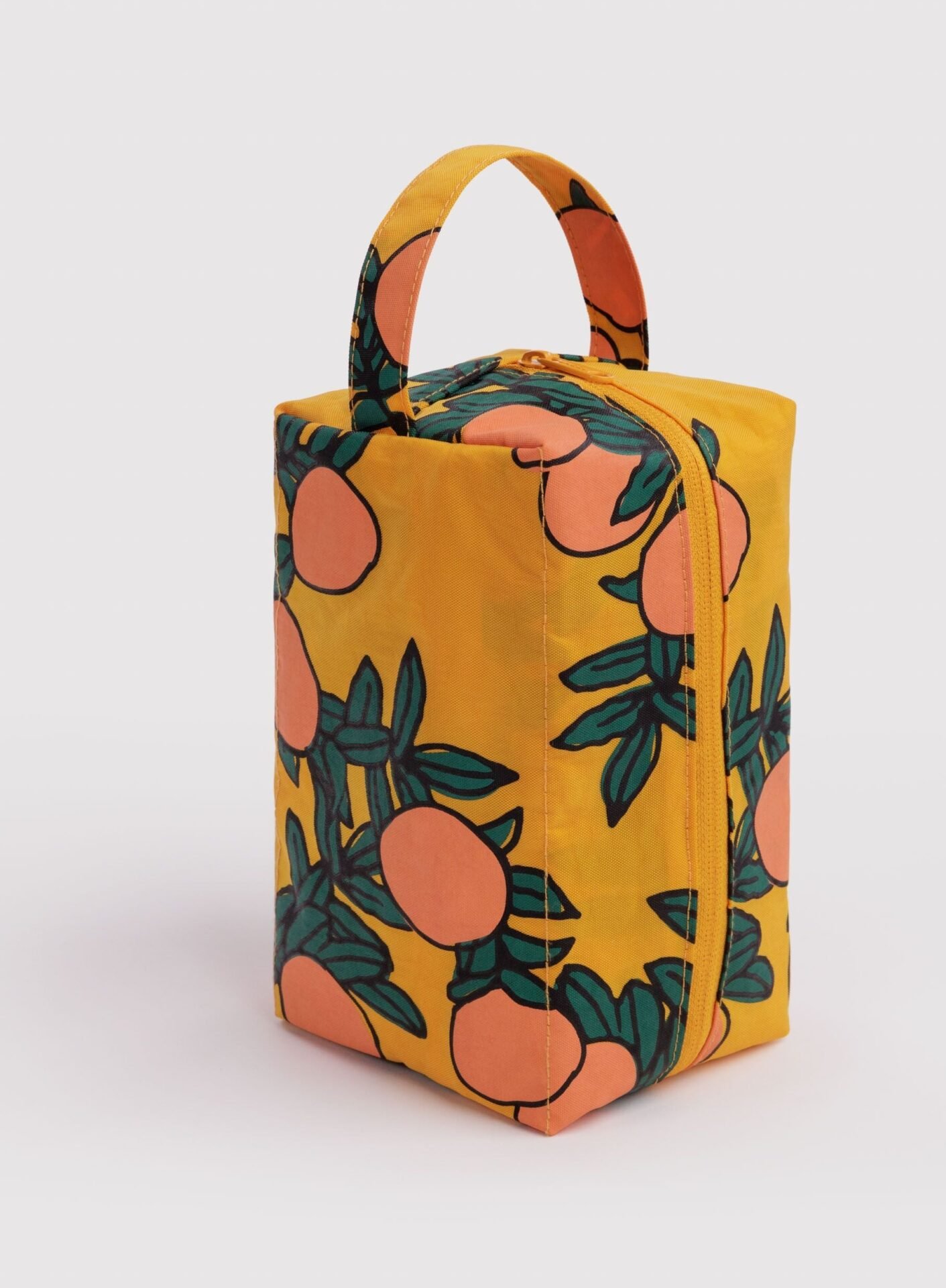 Dopp Kit Bag (Orange Tree print)
