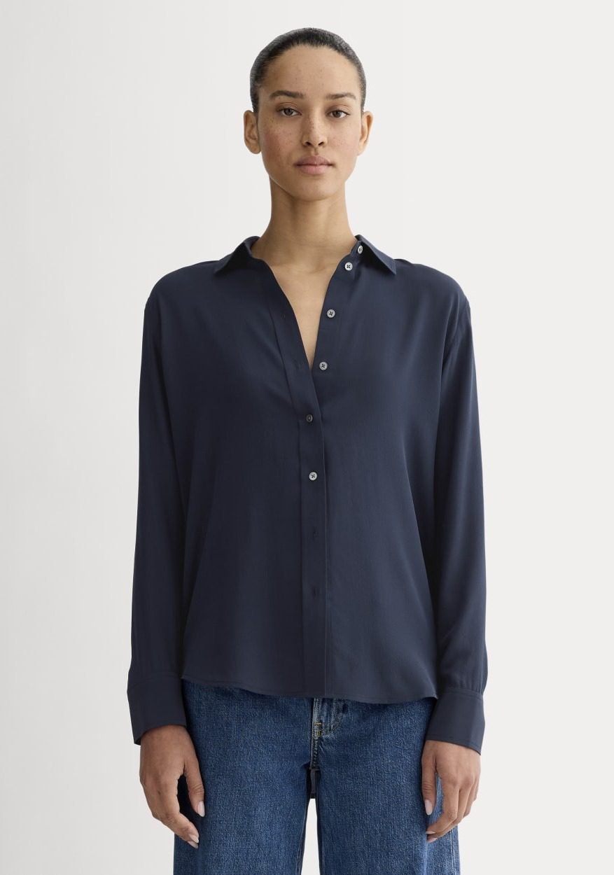 The Must-Have Shirt in Washable Silk
