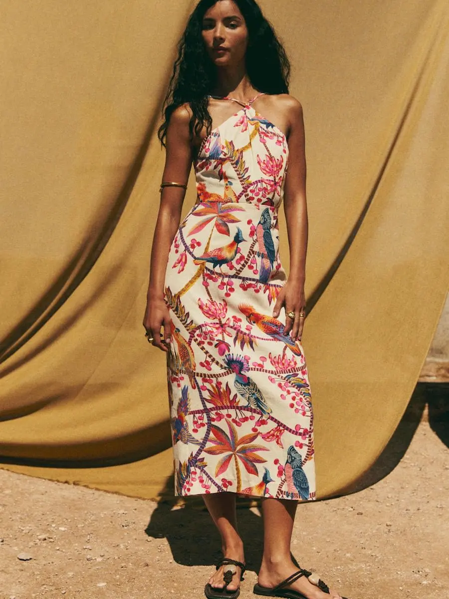 Bruna Dress - Sezane x Inoui Editions (Cherry Print)