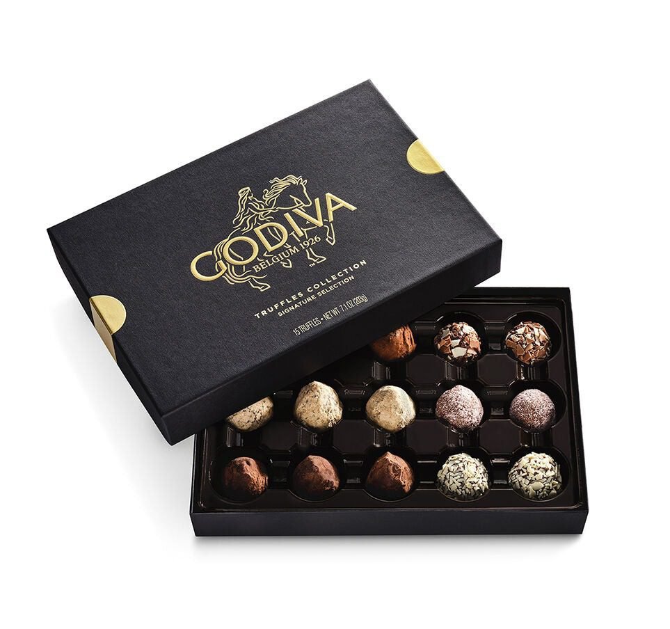Signature Chocolate Truffles Gift Box, 15pc.