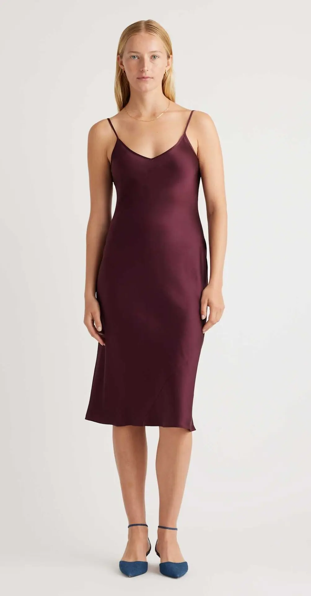 100% Washable Silk Slip Dress