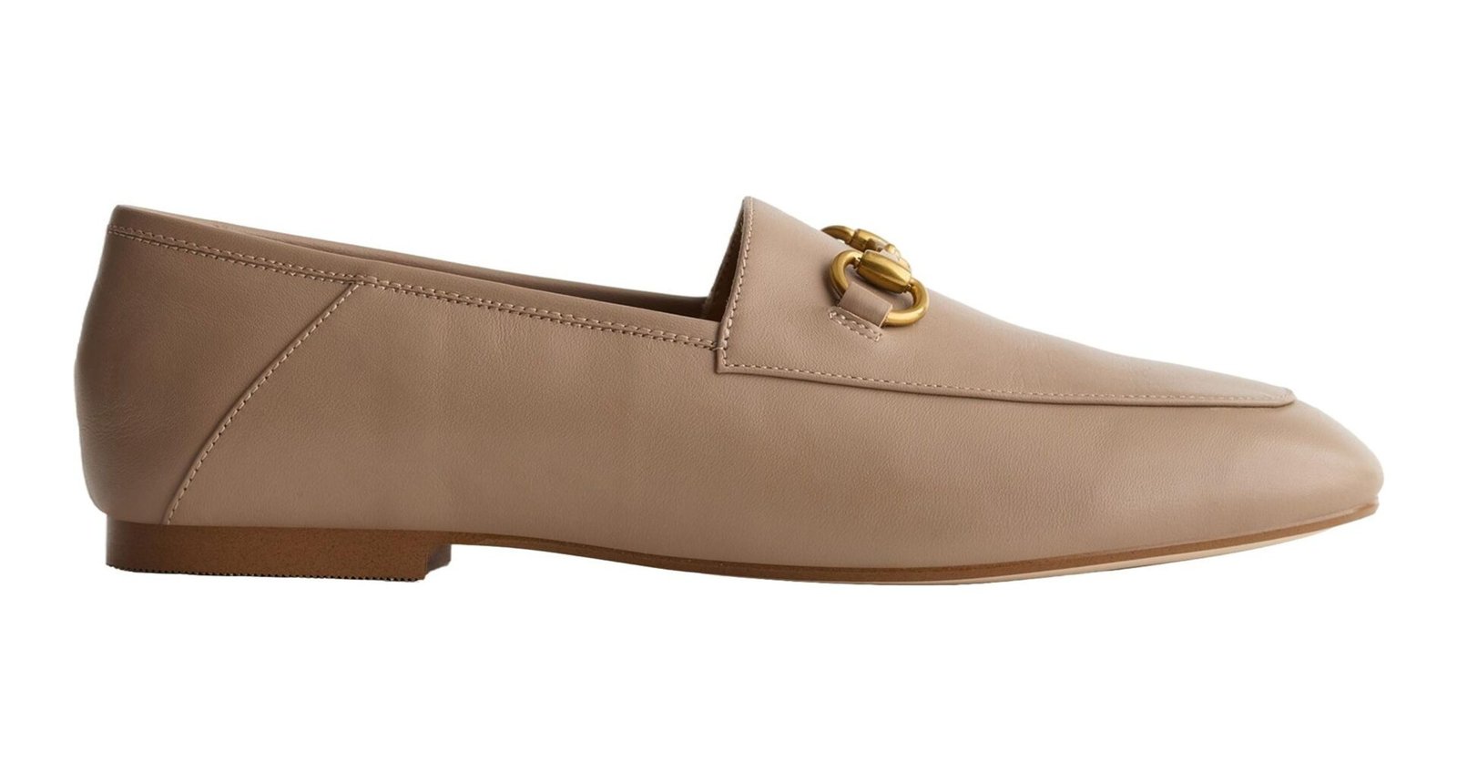 Italian Leather Horsebit Loafer (Soft Brown)
