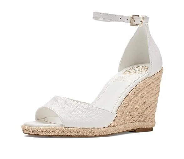 Felyn Espadrille Wedge Sandal - Bianco