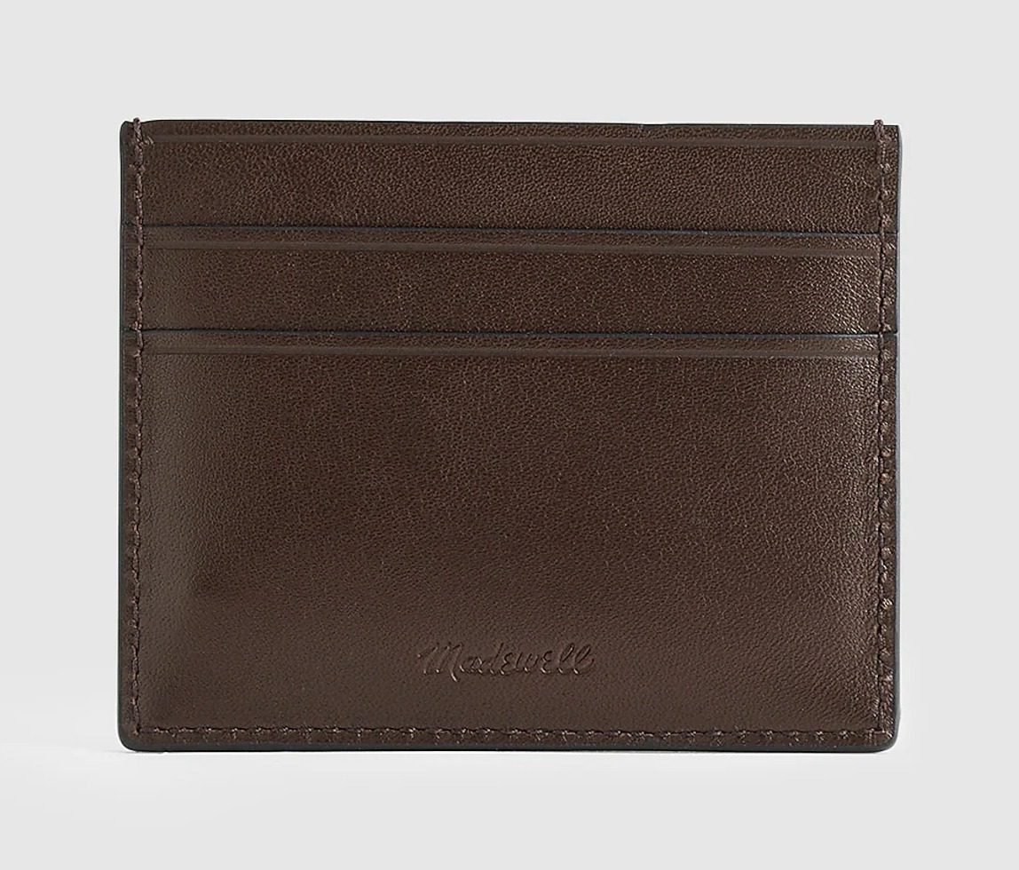 The Card Case (Dark Carob)