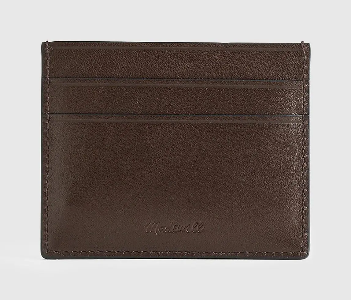 The Card Case (Dark Carob)