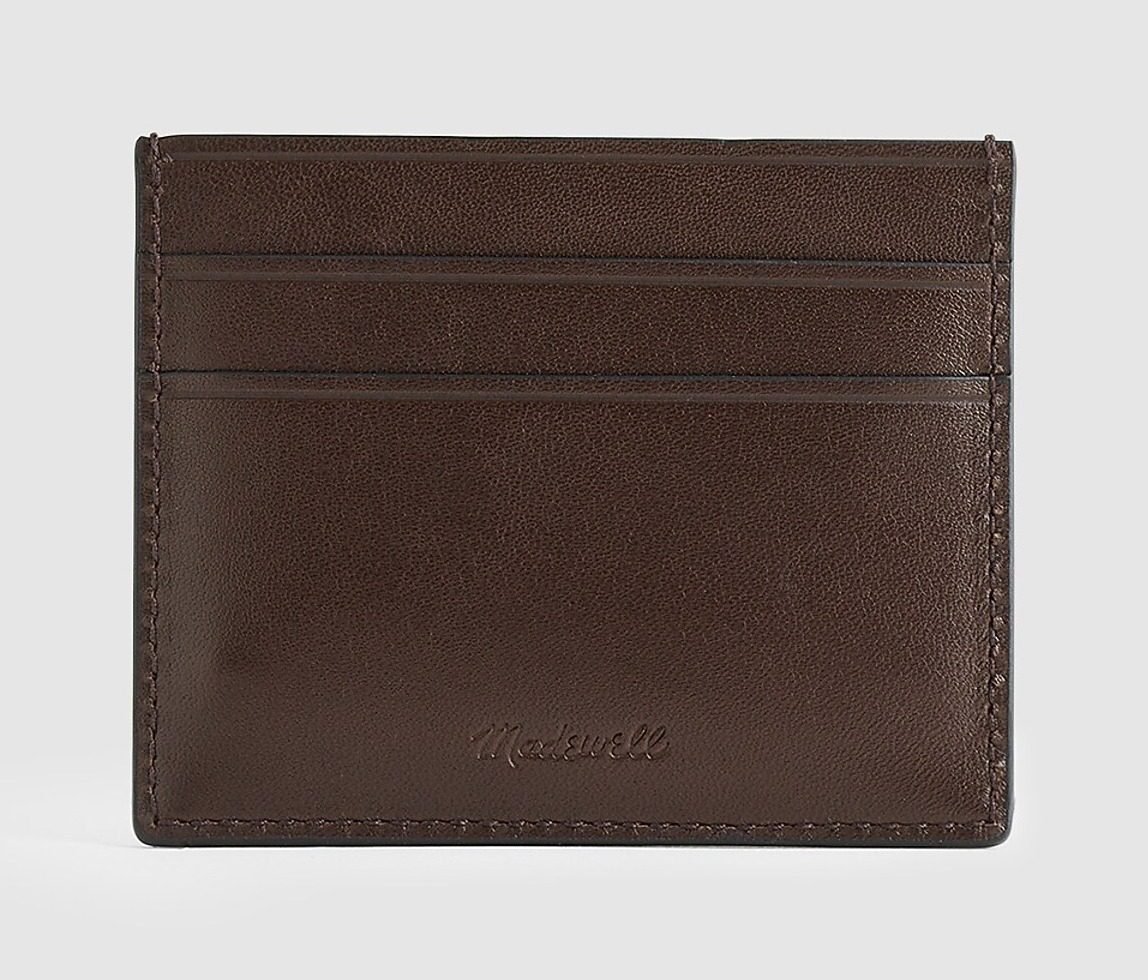 The Card Case (Dark Carob)