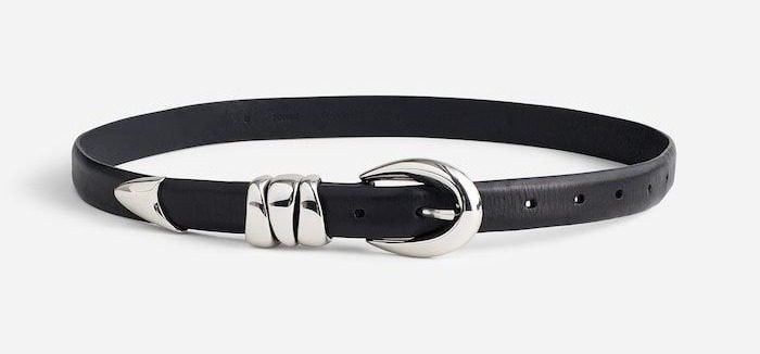 Triple Metal Keeper Belt (True Black)