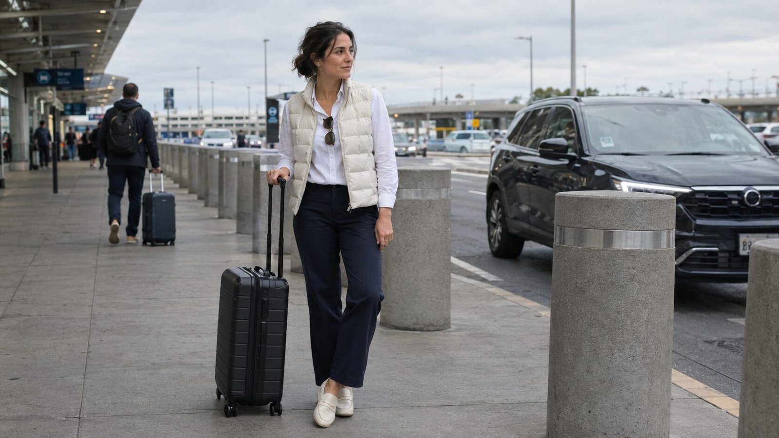 7-Piece Carry-On Capsule Wardrobe: 5 Wrinkle-Free Outfits From One Bag