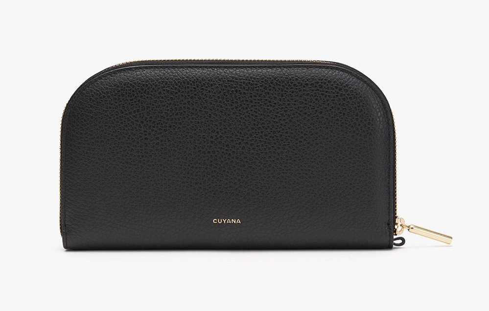 Duo Zip Wallet (Black)