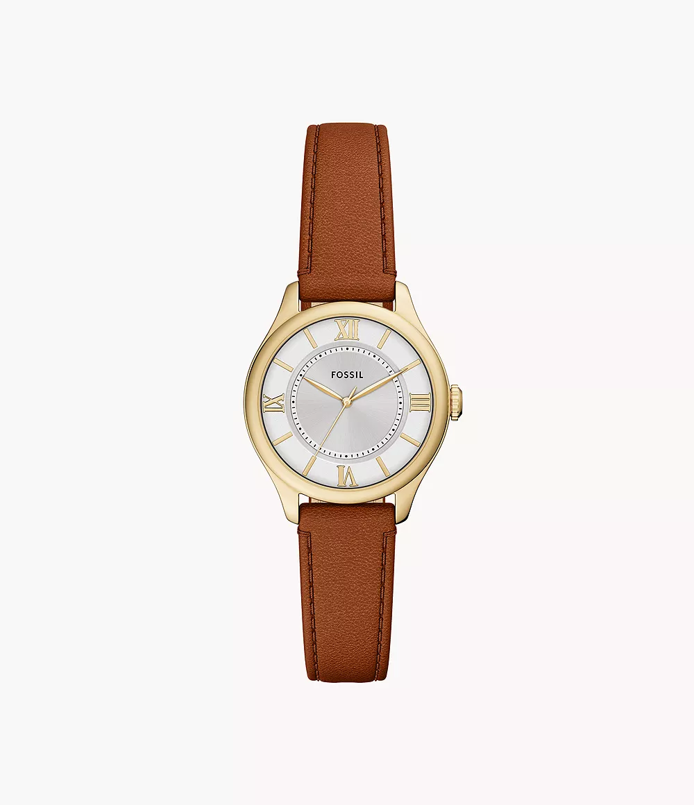 Gilmore Three Hand Leather Watch