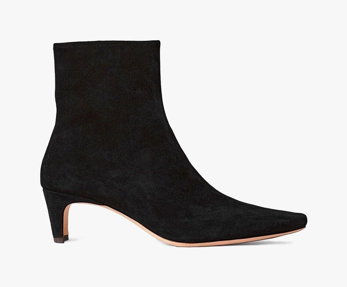 Wally Ankle Boot (Black Suede)