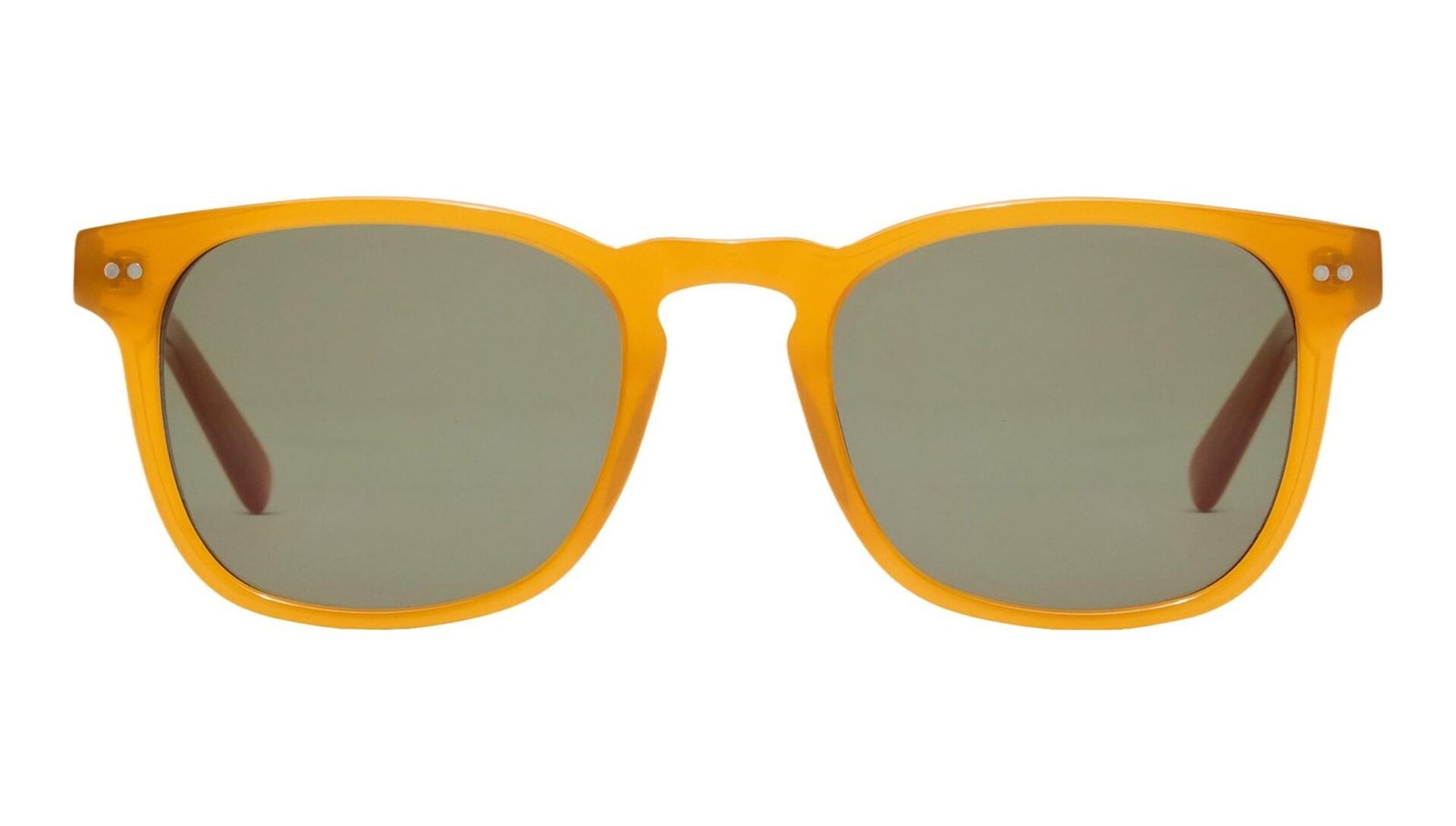 Boston Polarized Acetate Sunglasses (Honey with Green Lens)