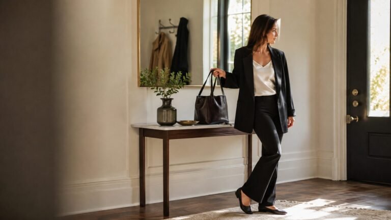 8-Piece Work-From-Home Capsule Wardrobe: 5 Elegant (But Comfortable) Outfits