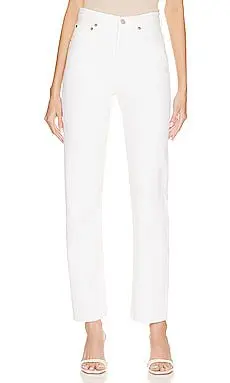 90's Pinch Waist Jeans (Marshmellow)